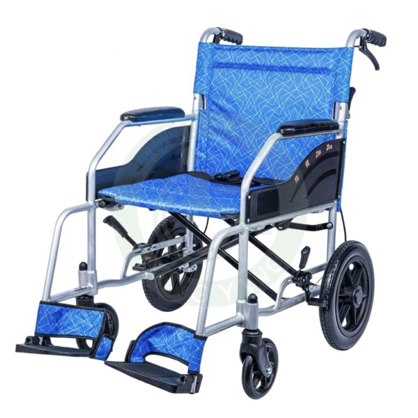 均佳 JW-EZ-12 鋁合金輪椅 (看護型) 可收折輪椅 小輪 醫療輪椅 輪椅補助 輪椅B款