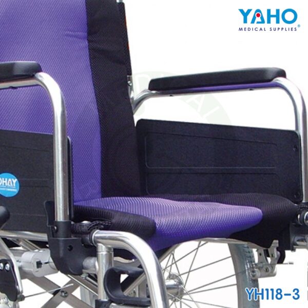 【免運】耀宏 YH118-3 鋁合金脊損輪椅 可拆手腳 輪椅 免充氣胎 機械式輪椅 YAHO