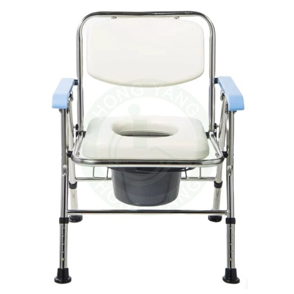 均佳 JCS-303 日式不銹鋼收合便器椅 可收合馬桶椅 馬桶椅 便器椅 便盆椅 洗澡椅