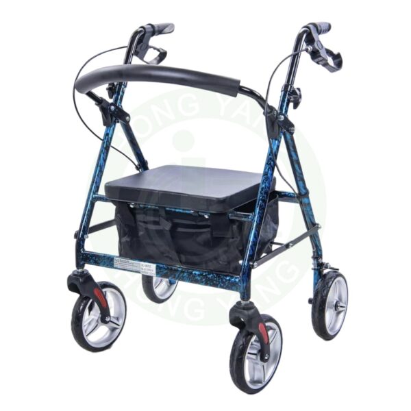 均佳 JK-005 鋁合金四輪助行車 (一般型) 助步器 助行器 助步車 散步車