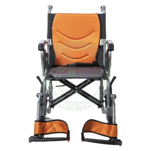 均佳 JW-350 鋁合金掀腳輪椅 (看護型) 可收合輪椅 輕便輪椅 輕量型輪椅 機械式輪椅 手動輪椅
