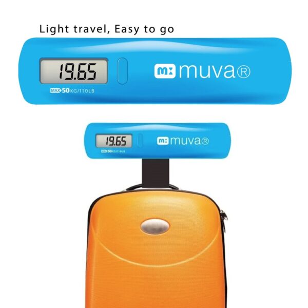 muva 電子行李秤SA1301 50公克到50公斤精準測量 附收納袋 攜帶型 電子行李秤 出國行李