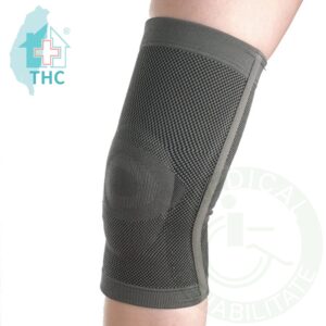 【THC】竹炭矽膠髕骨護膝 穿戴式護膝 (S~XL) H0060 護具 護膝 居家醫療