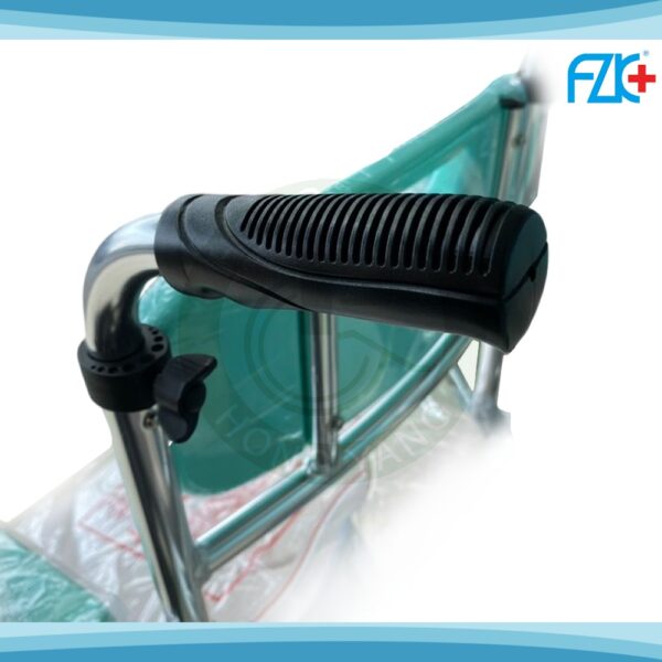 富士康 便器椅 便盆倚 鋁合金 附輪固定 FZK-4301附輪固定-硬背 沐浴椅