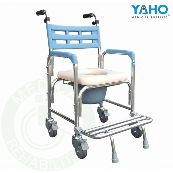 【免運】耀宏 YH125-2 鋁合金洗澡椅 (硬背/把手)  洗澡椅 馬桶椅 沐浴椅 YAHO