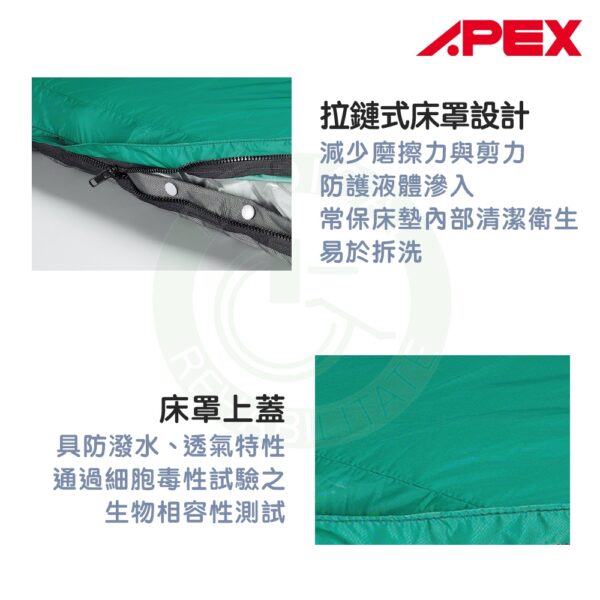 雃博 APEX 三管交替出氣式快接定壓PU氣墊床組 福康3300 預防壓瘡 氣墊床 符合長照及身障 補助 氣墊床-B款