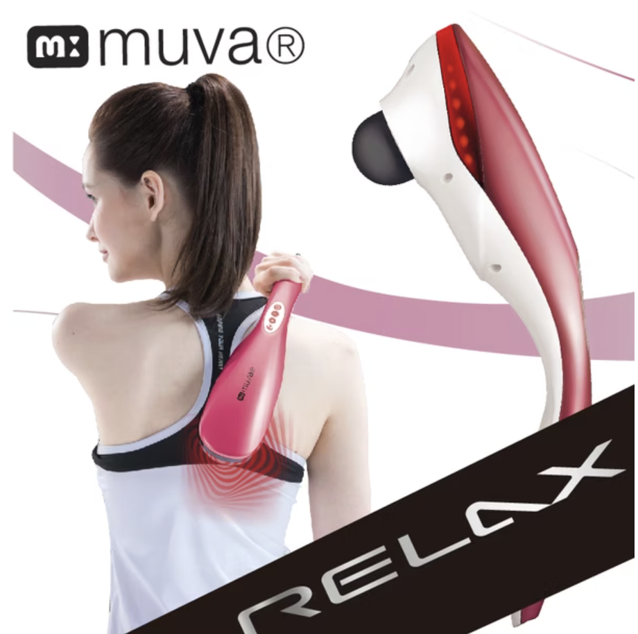 muva 六段深層震捶按摩棒 SA192 櫻桃紅 按摩器 按摩棒 按摩槍 SA192PK