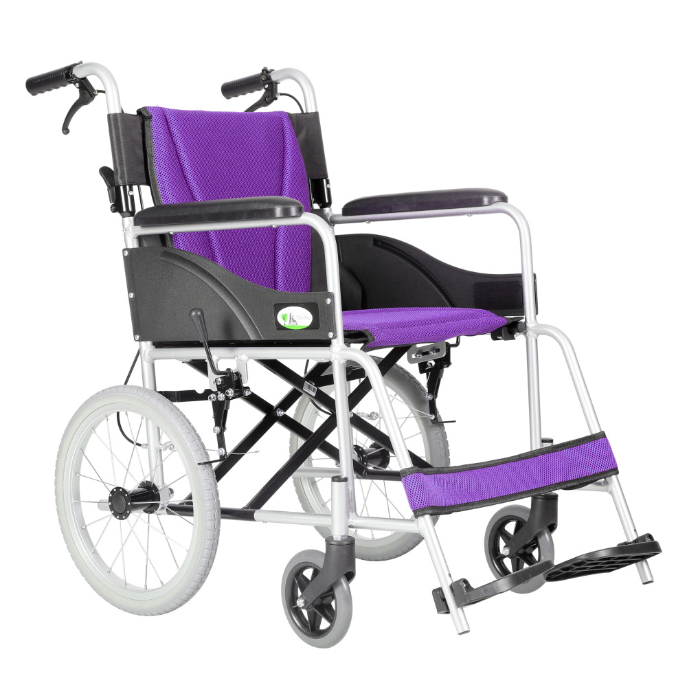 杏華 日式強化型雙層鋁輪椅 JR100S (B款) 可收合 手動輪椅 醫療輪椅 鋁合金輪椅